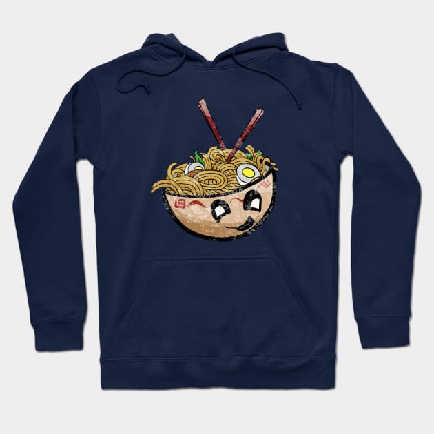 Smirking Rmen Bowl Hoodie by Danispolez_illustrations